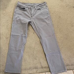 Levi's Men's Straight Gray Jeans